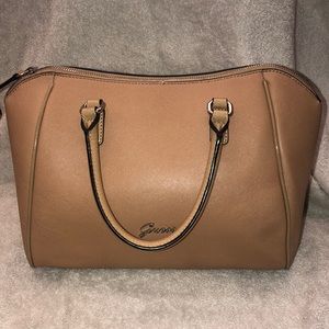Tan Guess Satchel